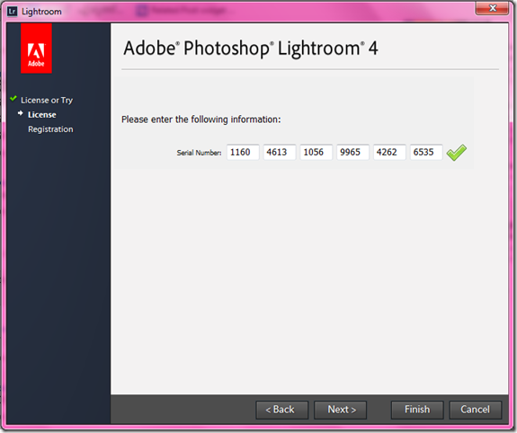 serial key for lightroom 5.3